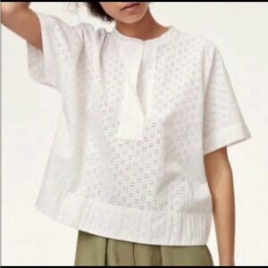 Wilfred White Eyelet Blouse
